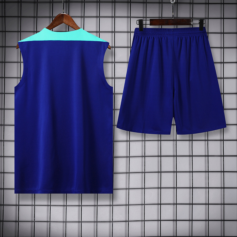 Brazil  24/25 Adult Sleeveless Shirt+Shorts