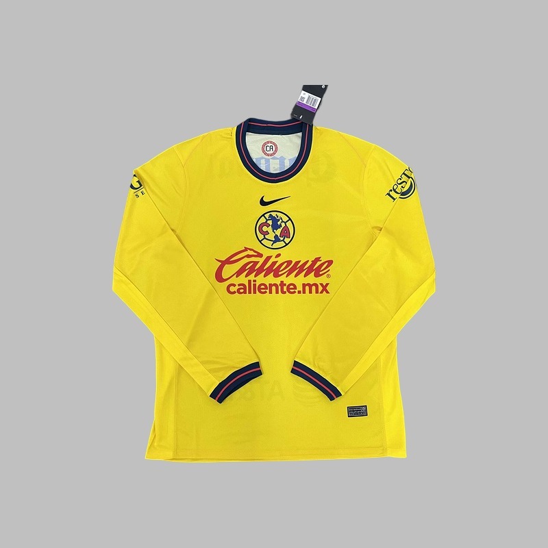 Club America 24/25 Home Long Sleeve Jersey-Fans Version