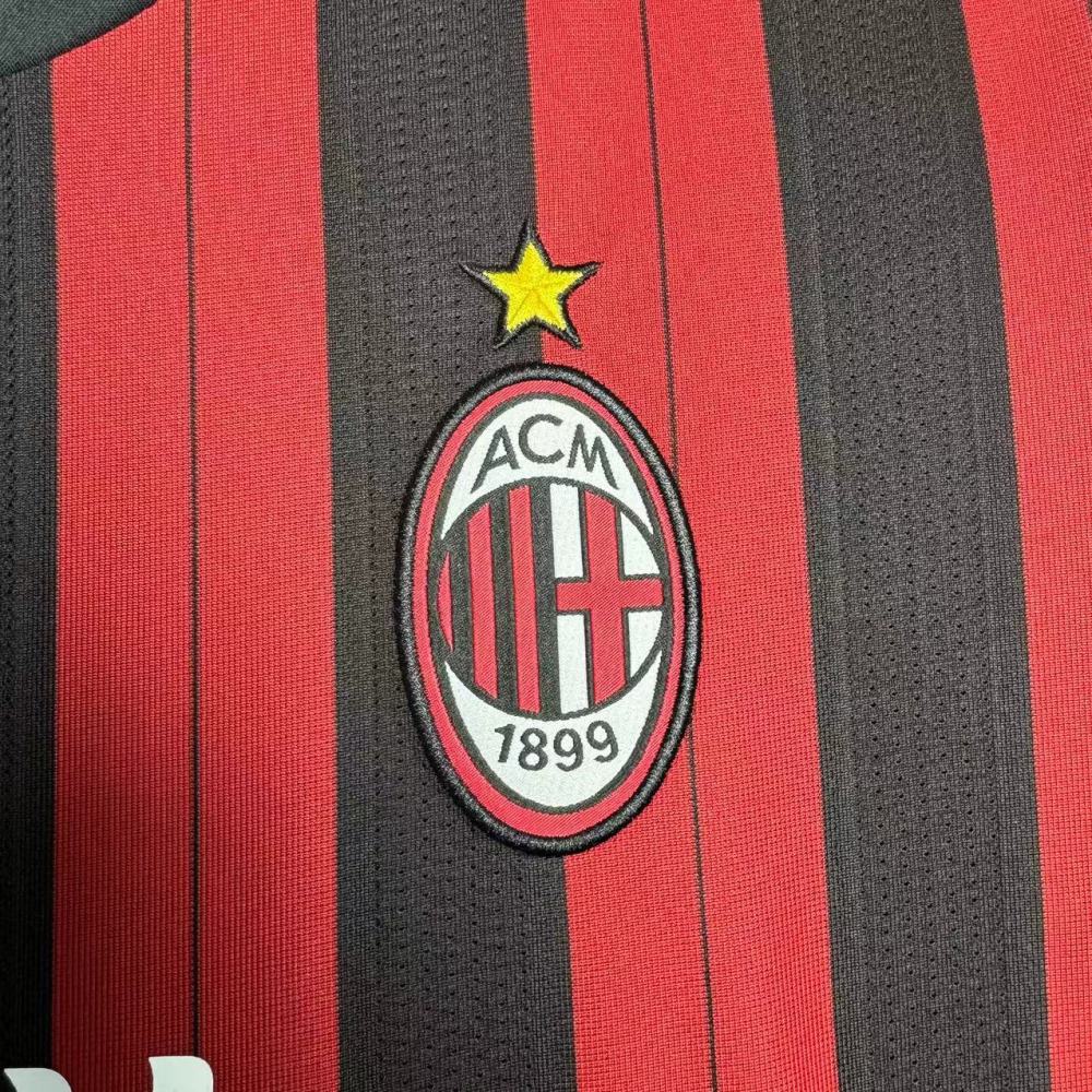 AC Milan Retro 2013-2014 Long sleeves season home jersey
