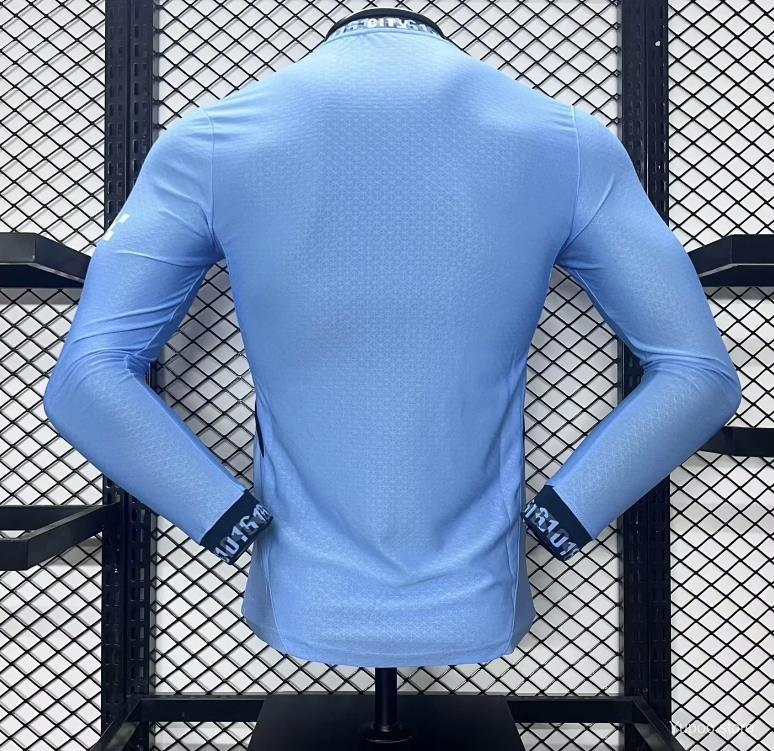 Manchester City 24/25 Home Long Sleeve Jersey Player Version