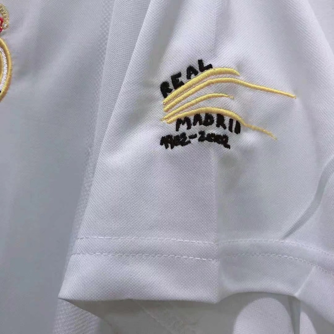 Real Madrid Retro 2002-2003 home court jersey