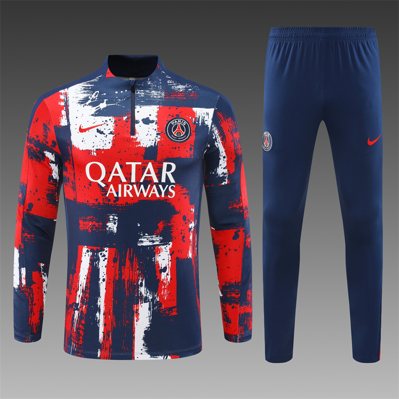 PSG 24/25 Adults  Long sleeves  half-zip training suit Top + pants