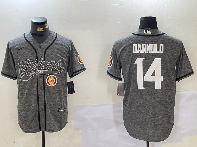 NFL Vikings City Royals  baseball uniform