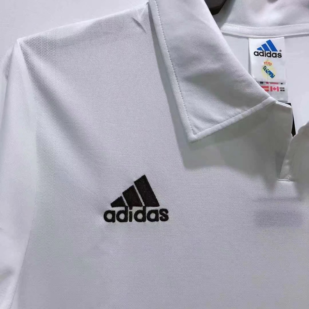 Real Madrid Retro 2002-2003 home court jersey
