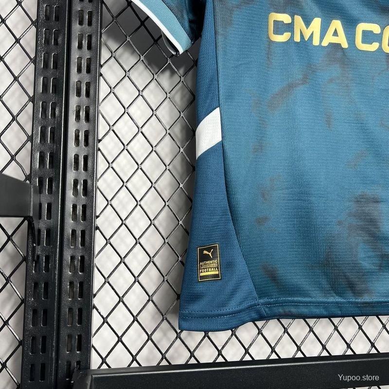 Olympique Marseille 24/25 Kids  Away Jersey