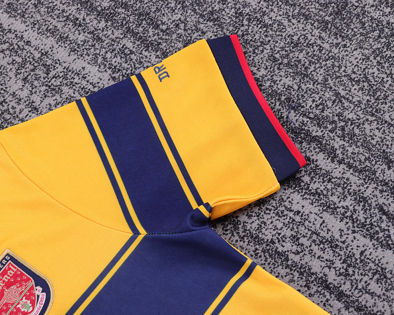 Arsenal 1997 Away Kids Retro Kit Jersey