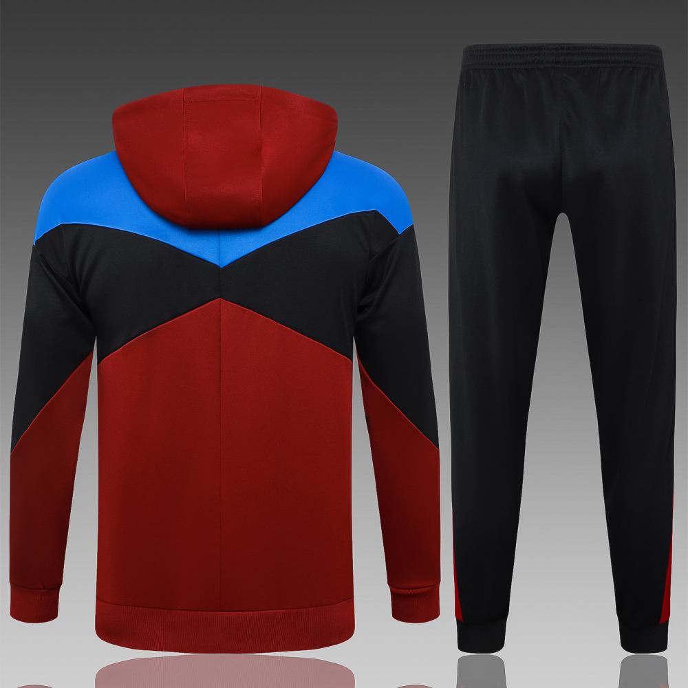 Barcelona 24-25 Adult  coat with full zipper and cap, training suit top and pants