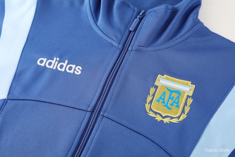 Argentina 24/25 Adults Long Zipper Training Jersey top + pants