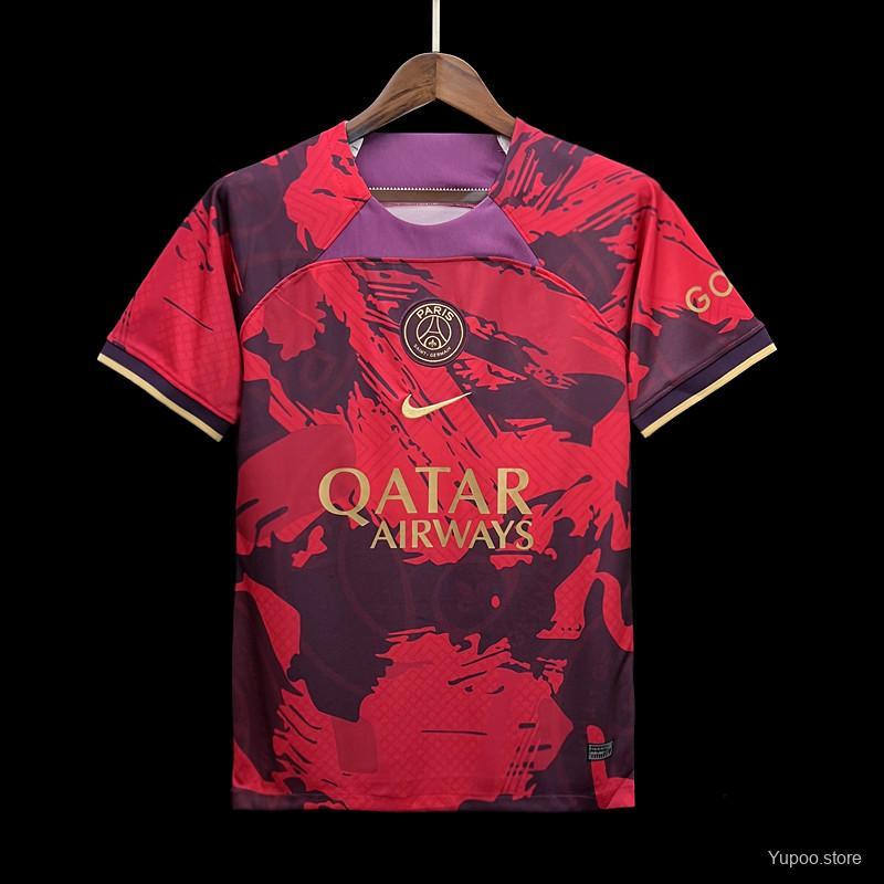 PSG 24/25  Red Special Jersey  FANS