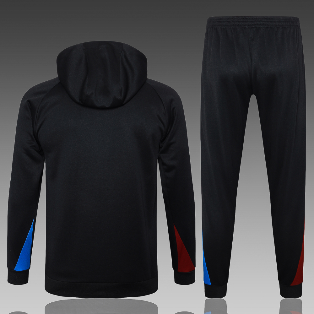 Barcelona 24-25 Adult  coat with full zipper and cap, training suit top and pants