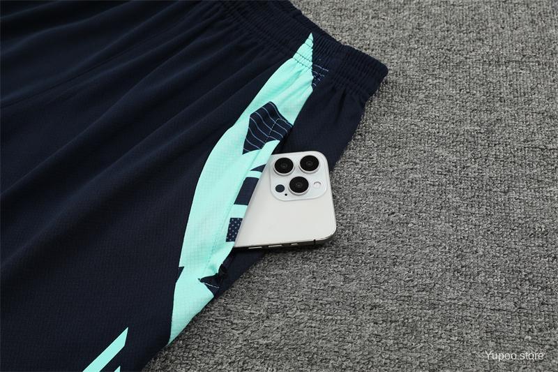 Real Madrid  24/25  Adults  Lake Blue Short Sleeve  Top + pants