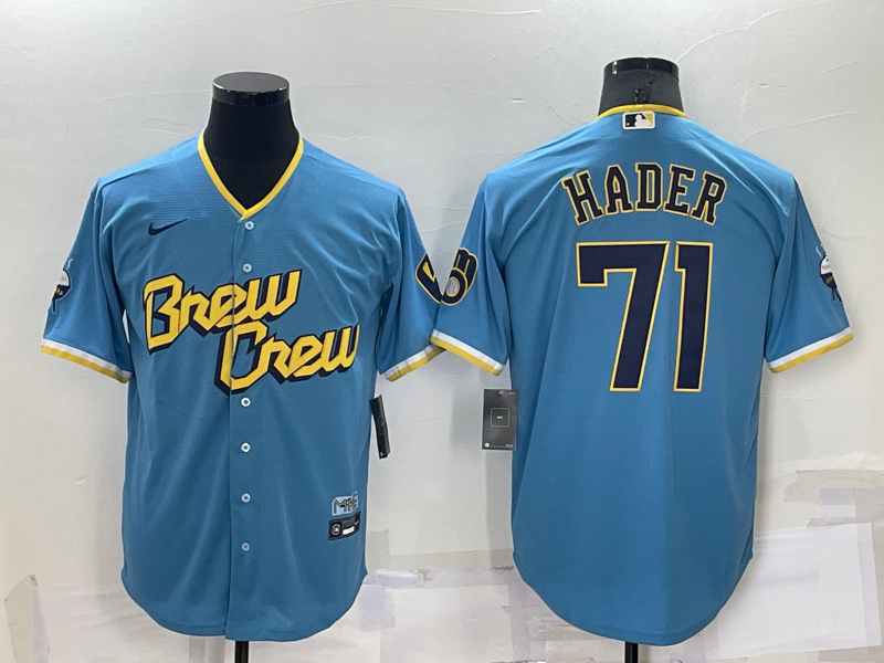 MLB Milwaukee Brewers baseball uniform