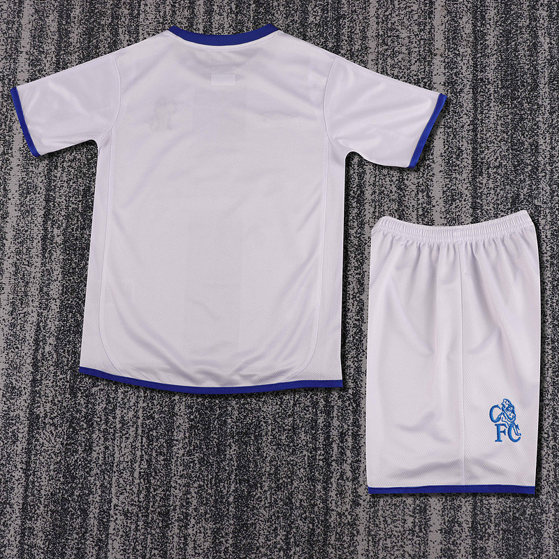 Chelsea 2003 Away Kids Retro Kit Jersey