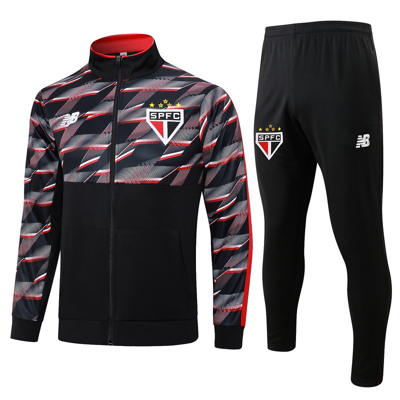 Sao Paulo 24/25 KIDS Long Zipper Training Jersey top + pants