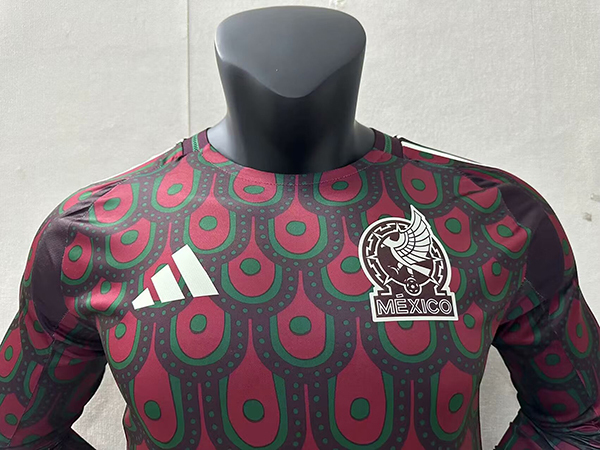 Mexico 2024 Home Long Sleeve Jersey-Player Version