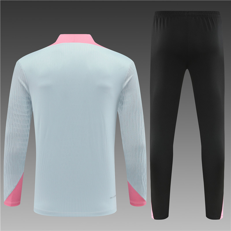 PSG  24/25 kids  Long sleeves half-zip training suit Top + pants