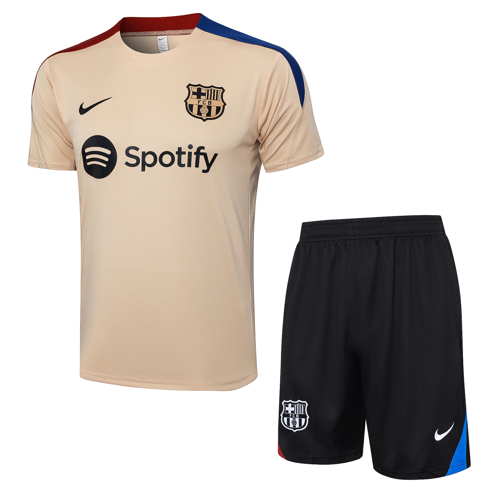 Barcelona 24/25 Adults short sleeved training suit with top and pants