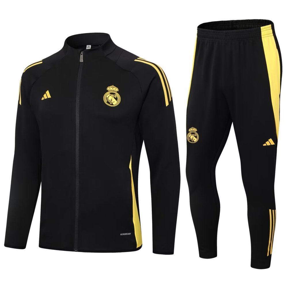 Real Madrid 24-25 Adults Long Zip Training Jersey Top + pants