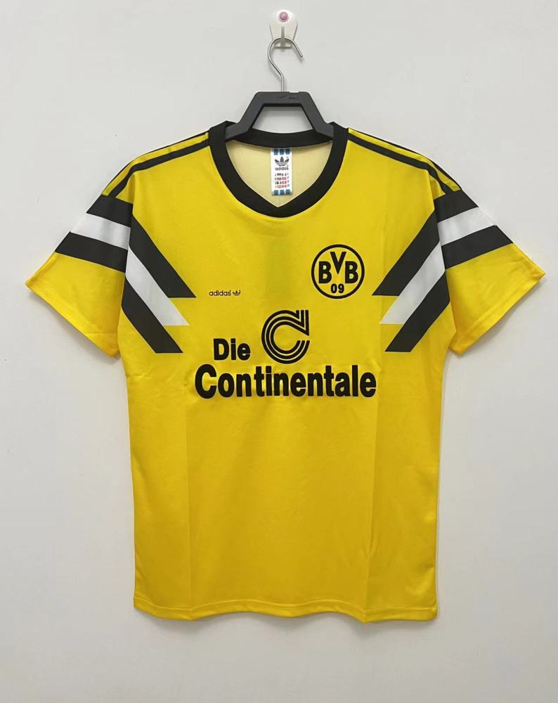 Borussia Dortmund Retro 1989 home jersey