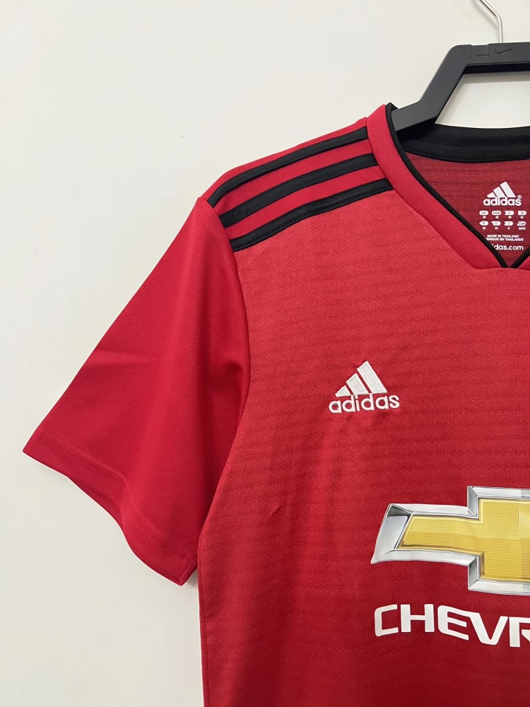 Manchester United Retro 2018-2019 season home jersey