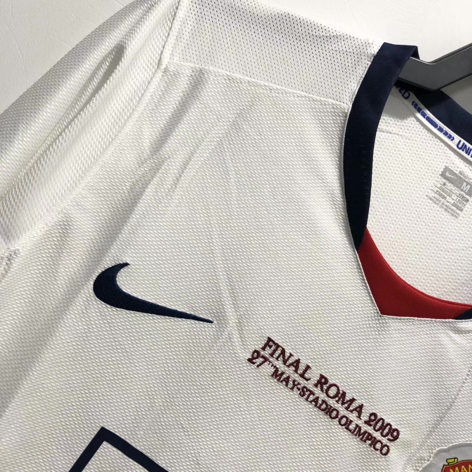 Manchester United UEFA Retro 2008-2009 season long away jersey