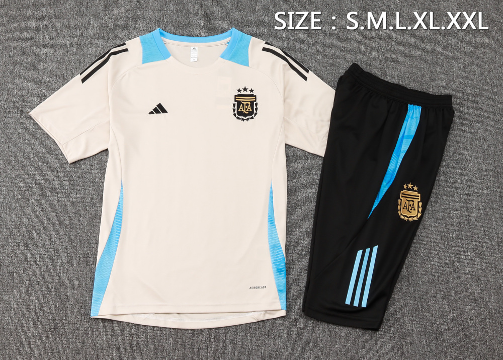 Argentina 24/25 Adults Short Sleeve Jersey+Shorts