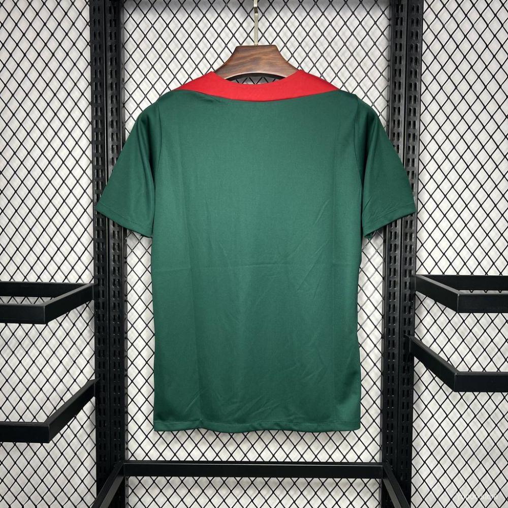 Liverpool 24/25 Dark Green Pre-match Jersey- Fans Version