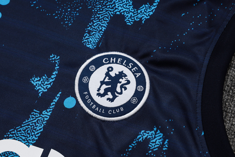 Chelsea 24/25 Adults sleeveless  Jersey+Shorts ﻿