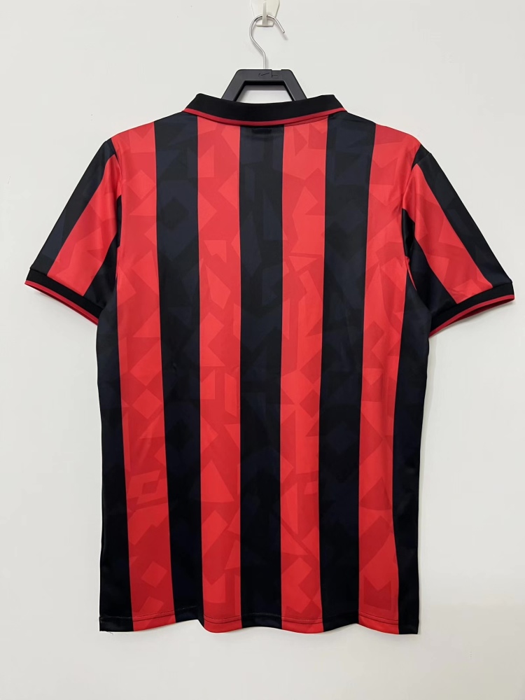 AC Milan Retro 1993-1994 season home jersey