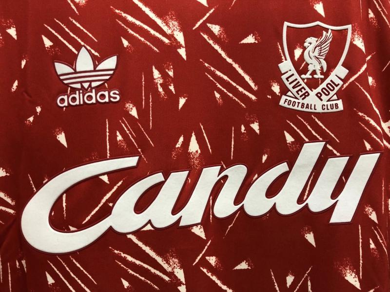 liverpool Retro 1989-1991 season home jersey