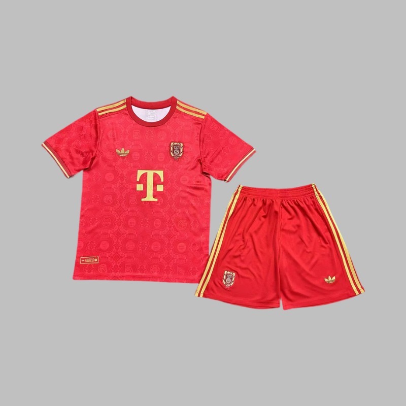 Bayern Munich 2025/26 Kids 125th Anniversary Jersey kit Top + pants