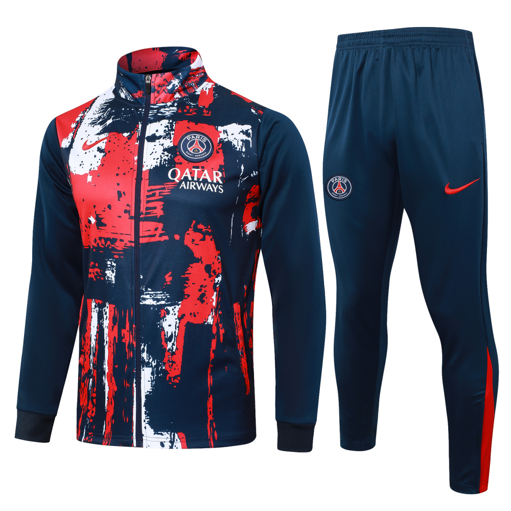PSG 24-25 Adults Long Zipper Training Jersey  top + pants