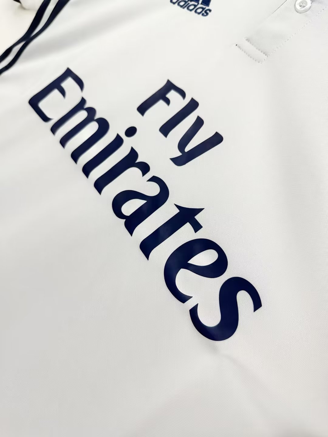 Real Madrid Retro 2016-2017 home court jersey