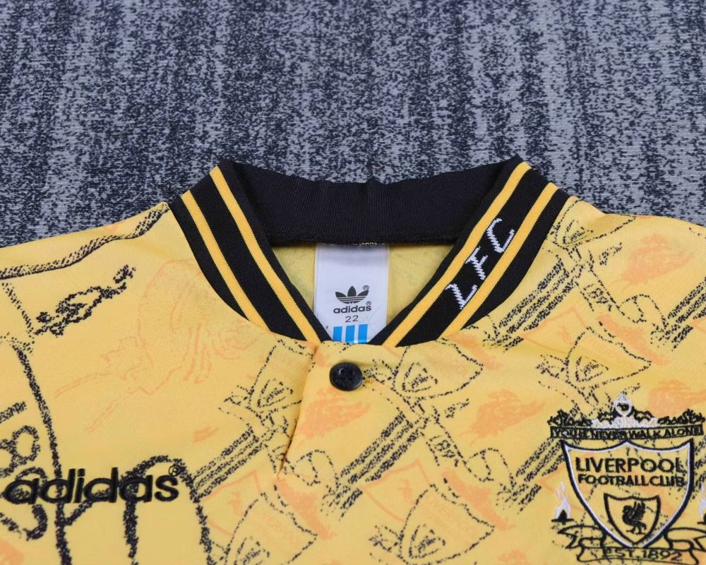 1994-96 Liverpool Away Kids Retro Kit