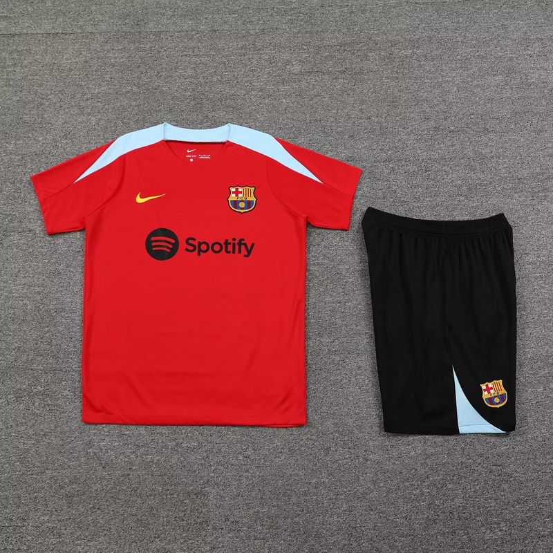 Barcelona 24/25 Adults short sleeved training suit with top and pants