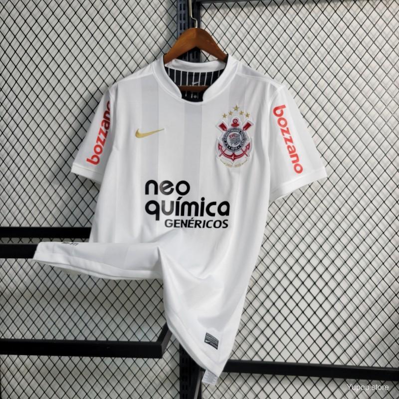 Corinthians Retro 10-11 Home Soccer Jersey
