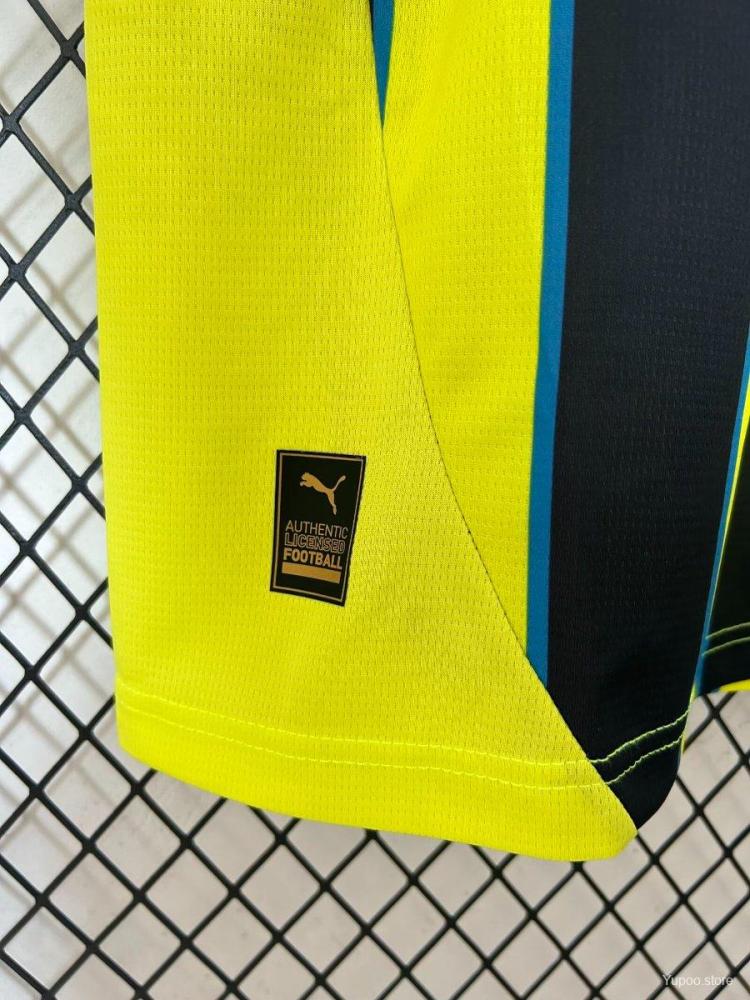 Manchester City 24/25 Away Yellow Jersey- Fans Version