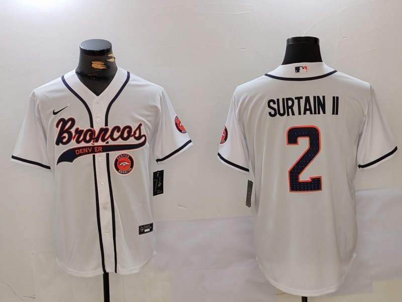 NFL Broncos City Royals  baseball uniform