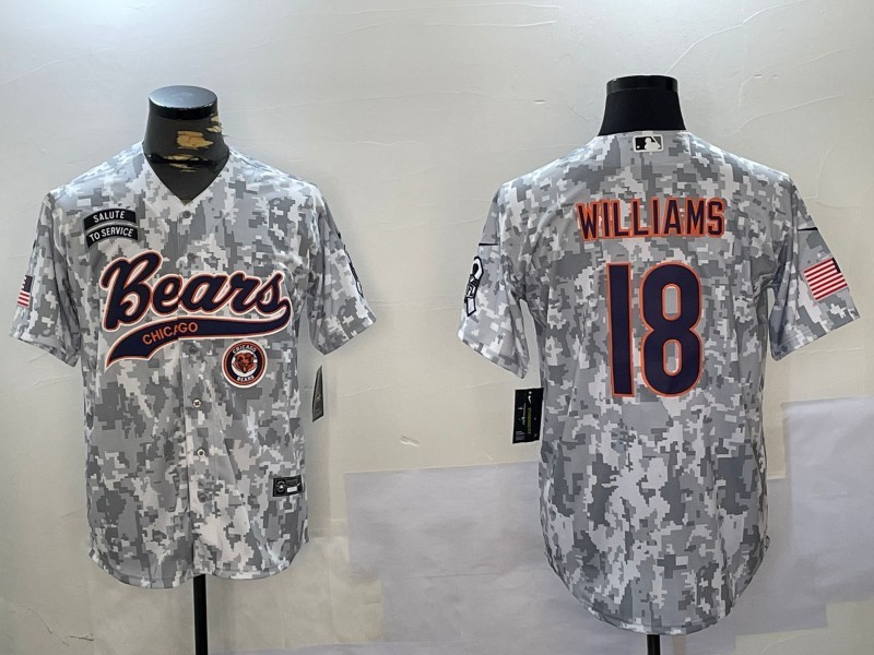 NFL  Bears City Royals  baseball uniform