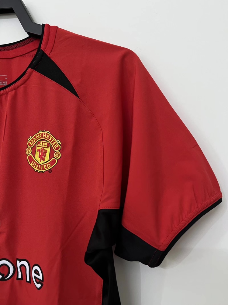 Manchester United Retro 2002-2004 season home jersey