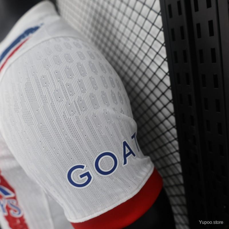 PSG 24/25 Player Version Away White Jersey