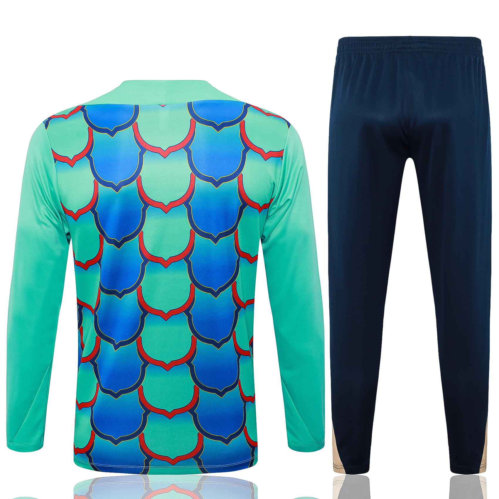 Barcelona 24/25 Adults  Long sleeves half-zip training suit Top + pants