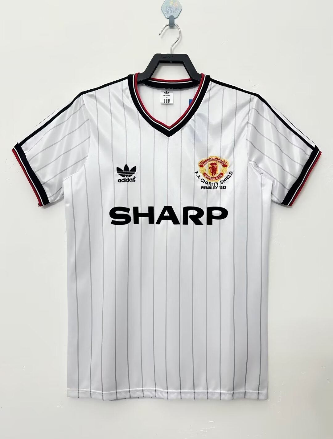 Manchester United Retro 1983 season away jersey