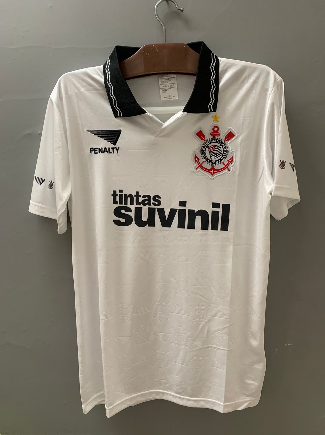 Corinthians Retro 1995 Home Soccer Jersey