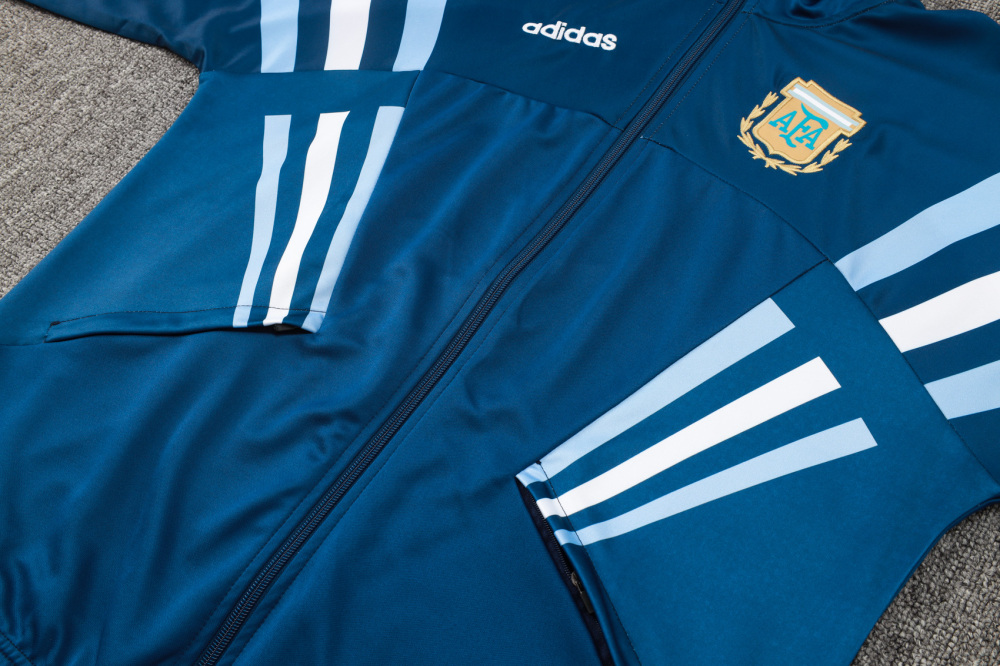 Argentina 24/25 Adults Long Zipper Training Jersey top + pants