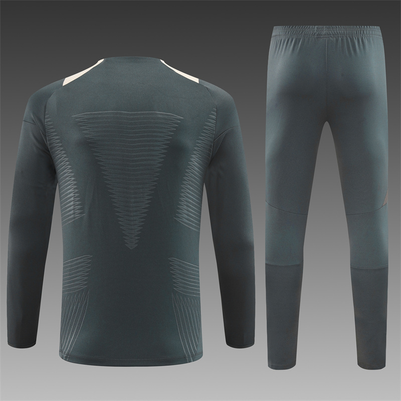 Real Madrid  24/25 KIDS  Long sleeves  half-zip training suit Top + pants
