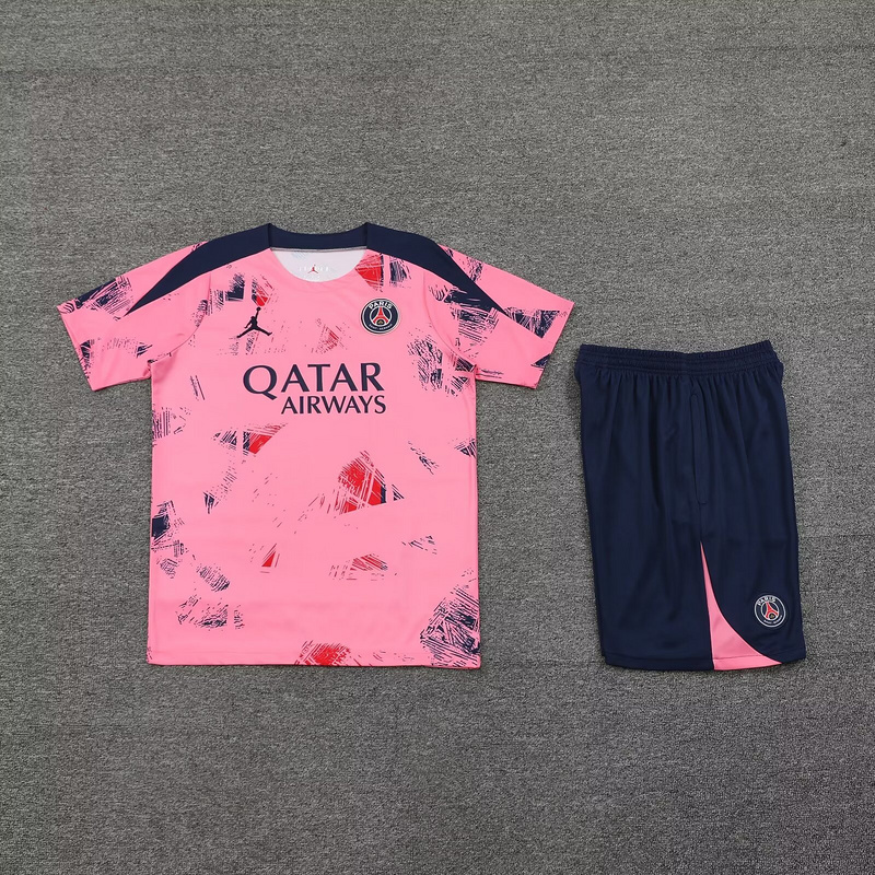 PSG 24/25 Adults short sleeved training suit with top and pants
