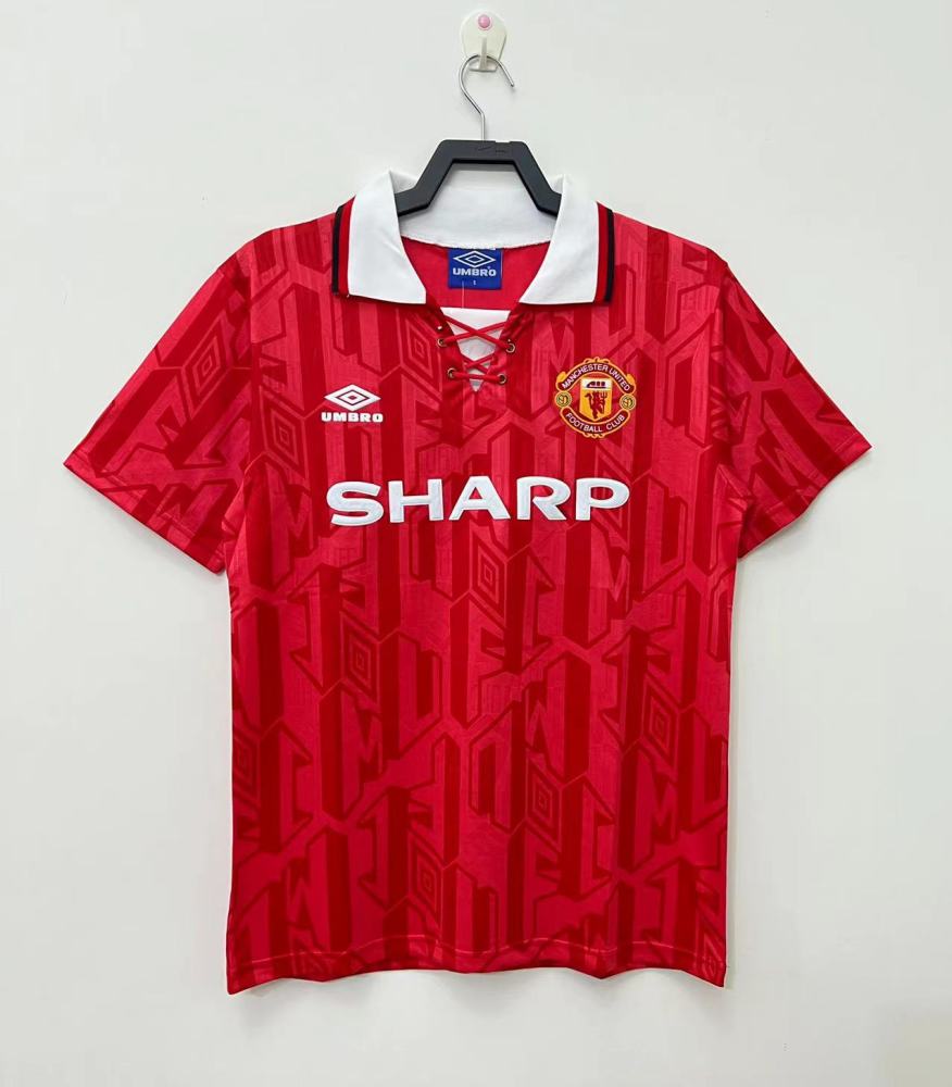 Manchester United Retro 1992-1994 season home jersey