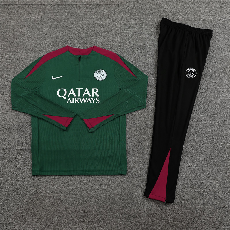 PSG 24/25 Adults  Long sleeves  half-zip training suit Top + pants