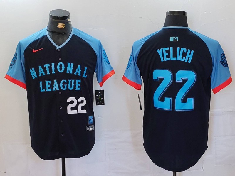 MLB Milwaukee Brewers baseball uniform
